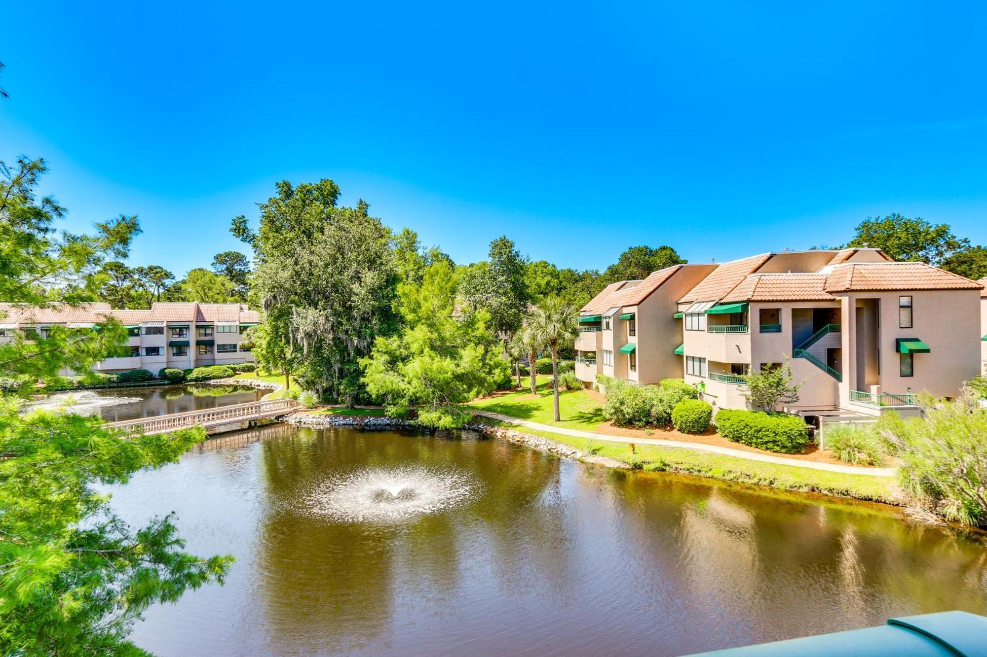 2 Mi To Beach Dog-Friendly Hilton Head Condo! Pulau Hilton Head Luaran gambar